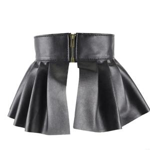 634C 코르셋 벨트 탑 여성 드레스 벨트 플리츠 스커트 탑 탄성 스커트 벨트 Bustier