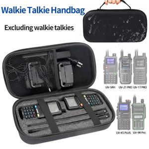 Baofeng UV-21 PRO 워키 토키 운반 케이스 핸드백 보관함 UV-K5 PLUSUV-5RH UV-9R UV-17 PRO 양방향 라디오