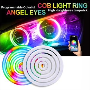 WS2812B LED 픽셀 링 18/36/54/72/90Leds 개별적으로 주소 지정이 가능한 WS2811 내장 IC 스마트 DC5V Rgb FCOB PCB