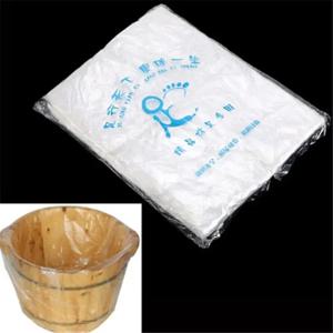 90PCS 54*65cm 환경 일회용 발 욕조 라이너 발 페디큐어 스파 스킨 케어 디톡스 열을위한 목욕 분지 가방
