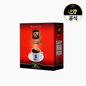 [P] G7 퓨어블랙 라이트 0.9g X 160개입 / 베트남 블랙 다크 아메리카노