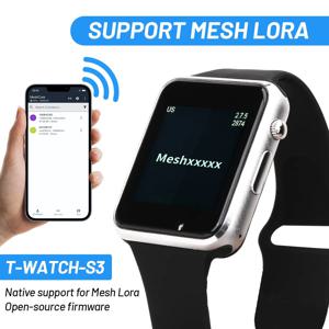 S3 로라 메쉬타스틱 트래커 ESP32-S3 프로그래머블 스마트워치 LILYGO T-Watch S3 WIFI 블루투스 로라 노드 리피터 BMA423 센서