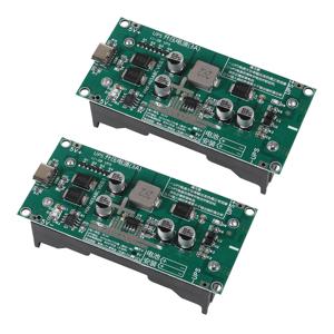 타입-C 15W 3A 5V 9V 12V 고속 충전 UPS 전원 공급 장치 18650 리튬 배터리 충전 모듈 DC-DC 스텝업 부스터 컨버터