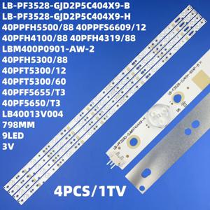 필립스 GJ-DLEDII P5-400-D409-V7 BDM4065UC/00 40PUT6400/12 40PUT6400/60 바 2K15-D2P5-395용 LED 백라이트 스트립