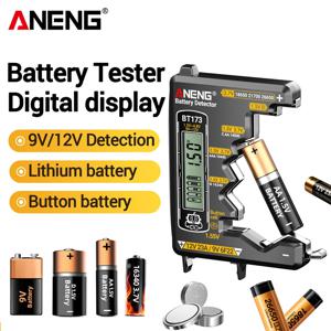 모든 배터리용 배터리 테스터 리튬 18650 용량 표시기 ANENG BT173 휴대용 분석기 전압 측정기 전기 기술자 도구