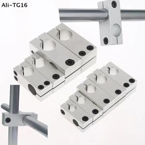 1개 알루미늄 기둥 고정 클립 크로스 커넥터 광축 크로스 고정 클립 파이프 클램프 브래킷 DIY 액세서리
