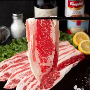 바라던 미국산 탑초이스  블랙앵거스  소고기대패 우삼겹  500g 샤브샤브용 구이용