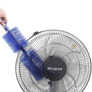 새로운 1피스 롱 핸들 에어컨 셔터 청소 도구, 구부릴 수 있는 팬 브러쉬, 초극세사 브러쉬, 팬 내부 먼지 제거기