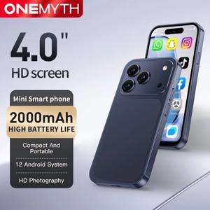 원미스 A18 프로, 4.0인치, 4G 네트워크, 풀스크린 안드로이드 12.0 시스템, 듀얼 SIM 카드, 미니 스마트폰, 글로벌 버전