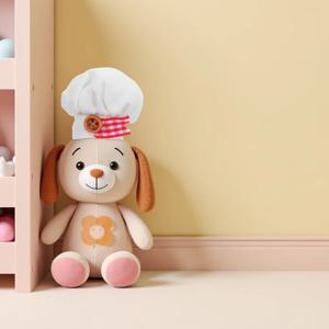 2Pcs 모자 작은 주방 요리 모자 미니 드레스 업 액세서리 장식 미니어처 요리사 모자 탄성 밴드 10-15Cm