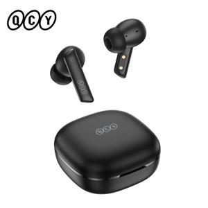 큐씨와이 HT05 ANC 무선 이어폰 40dB 소음 블루투스 5.2 헤드폰 6 마이크 ENC HD 통화 TWS 이어폰 투명도 모드