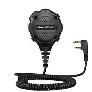 2023 Baofeng 마이크 워키 토키 액세서리 Tangent 마이크 어깨 스피커 PTT Kenwood UV-5R UV82 UV-17 양방향 라디오