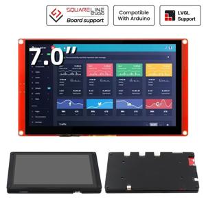 CrowPanel- Arduino MicroPython용 7.0 인치 스마트 그래픽 800x480 RGB SPI TFT LCD 모듈 터치 스크린 디스플레이 ESP32