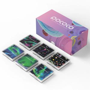 오로라와 심해 - POCOCO 갤럭시 프로젝터용 디스크, 5k Ultra HD, 6개(프로젝터 없음)