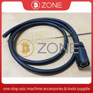 Bitmain Antminer S19hyd Hydro Cooling Miner 용 항공 커넥터가있는 380V 고전압 방수 4pin 3 상 전원 케이블