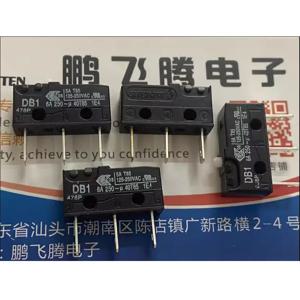 체리 체리 DB1C-B1AA 마이크로 스위치, 긴 핀 3 핀, 여행 제한 리셋 단추, 6A250V, 로트당 1 개