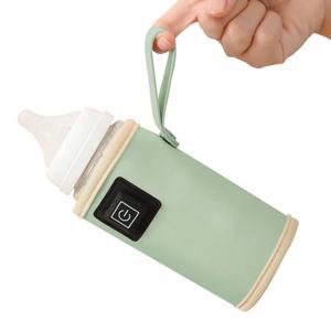 절연 우유 따뜻하게 가방 야외 사용을위한 여행 친화적 인 USB 보틀 워머 편리하게 아이 병을 가열 내구성 A2UB
