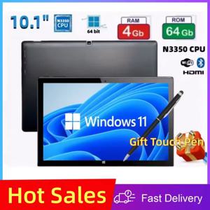 뜨거운 판매 64Bit AR40 10.1 인치 Windows 11 태블릿 PC 4GB RAM 64GB ROM Intel N3350 CPU 1920*1200 해상도 듀얼 카메라 WIFI