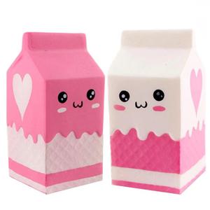 점보 우유 카톤 Squishy PU 시뮬레이션 시리즈 장난감 느린 부스트 크림 향기로운 소프트 짜기 장난감 안티 스트레스 아이 선물
