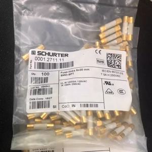 4 개/몫 원래 스위스 SCHURTER 합금 금도금 오디오 파일 퓨즈 T1A-T16A 5x20mm 무료 배송