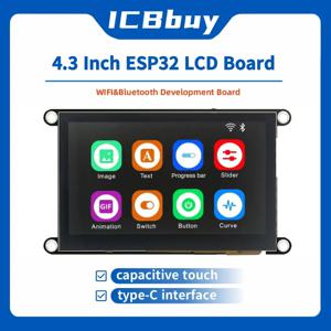ESP32-S3 8M PSRAM 4M 플래시 4.3인치 IPS 용량성 터치 480*272 LCD 디스플레이 모듈(WIFI 및 Bluetooth 포함)