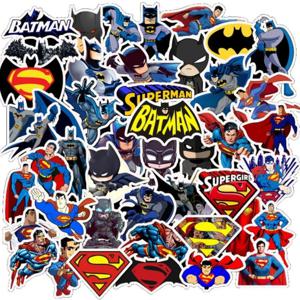 45PCS 디즈니 스티커 애니메이션 배트맨 스티커 데칼 DIY 스케이트 보드 자동차 오토바이 어린이 장난감을위한 멋진 슈퍼 히어로 스티커