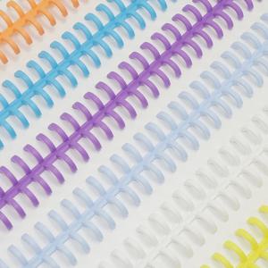 4 Pcs 10mm 30 구멍 루스 리프 플라스틱 바인딩 링 스프링 나선형 반지 아이 A4 A5 A6 종이 노트북 편지지 사무실 Supplie