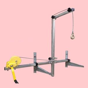에어컨 서스펜션 브래킷 리프팅 머신 크레인 리프팅 브래킷 사이드 스윙 리프팅 크레인 브래킷 수동 윈치 어셈블리