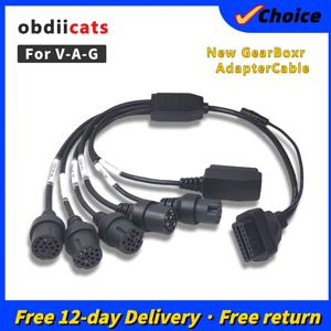 DQ250 DQ200 VL381 VL300 DQ500 DL501 자동차 진단 도구 용 V-W obd2 변환기 케이블 용 V-AG 기어 박스 어댑터 케이블의 최신