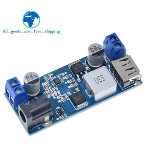 LM2596S DC-DC 교체용 스텝 다운 전원 공급 장치, 벅 컨버터, 조절 가능한 USB 스텝 다운 충전 모듈, 24V, 12V, 5V, 5A