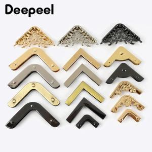 Deepeel 핸드백 가장자리 보호 버클, 수하물 가방 코너 장식, 금속 걸쇠, DIY 하드웨어 액세서리, 25mm, 35mm, 40mm, 45mm, 54mm, 5 개, 10 개