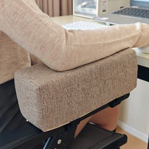 1pc 코튼 린넨 폼 팔꿈치 베개 의자 팔걸이 패드 사무실 의자 팔걸이 의자 쿠션 패드 팔꿈치 릴리프에 대한 팔걸이 지원
