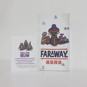 Faraway 보드 게임 2-6인용 가족/파티 재미있는 테이블 게임 엔터테인먼트 전략 카드 게임 - 아래에서 온 사람들, 확장팩