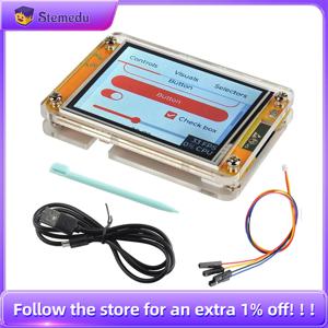 2.8인치 ESP32-2432S028R ESP32 디스플레이 ILI9341 저항막 터치스크린 TFT LCD 모듈 ESP-32 개발 보드 + 아크릴 케이스