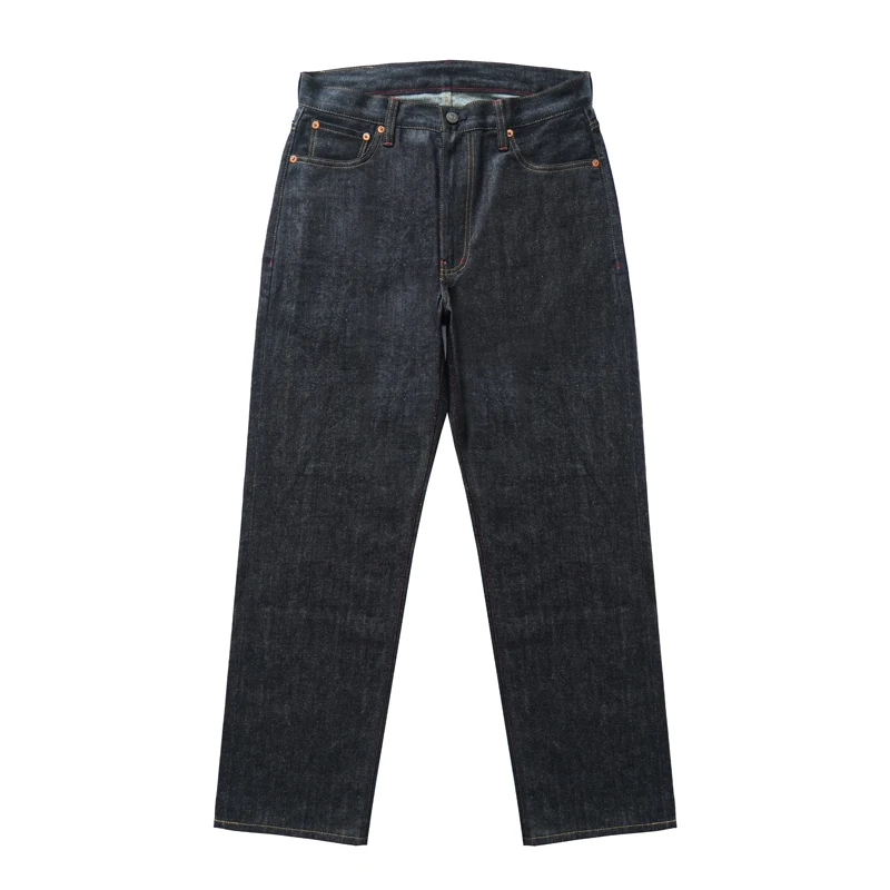 SAUCE ZHAN 344XX-10OZ 여름 Sanforized Selvedge 데님 청바지 코튼 라미 남성 청바지 루즈핏 하이 라이즈 10oz