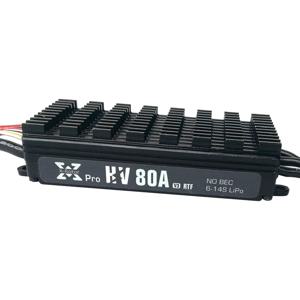 FLYFUN의 UAV RC 비행기 브러시리스 모터 드론 항공기 엔진용 중고 80A Xrotor-Pro-HV ESC 전기 속도 컨트롤러