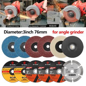 76mm 목재 절단 디스크 원형 톱날 3인치 앵글 그라인더용 금속 절단 휠 목공 도구