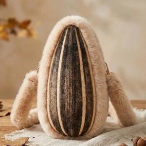 해바라기씨의 새로운 창의적인 플러시 숄더백은 당신의 가장 친한 친구를 위한 특별한 선물입니다.