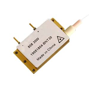 FC808DL40 808nm 40W 광섬유 결합 레이저 다이오드 – 400μm SMA905, DPSS 펌프 및 의료 시스템용