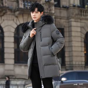 고급 브랜드 화이트 구스 다운 재킷 코트 파카 남성 의류 겨울 패딩 푸퍼 재킷 럭셔리 후드 패딩 아우터웨어 HWY309