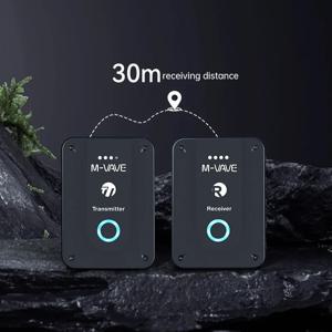M-VAVE WP-9 2.4G 무선 시스템 이어폰 모니터 시스템 충전식 송신기 수신기 모노 녹음 기능