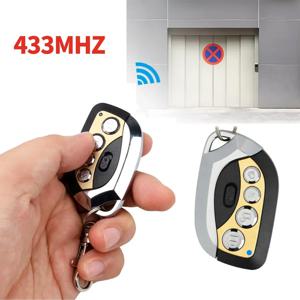 433MHz 범용 리모컨 복제기 - 차고 문 및 전동 커튼용 금속 키링 클론
