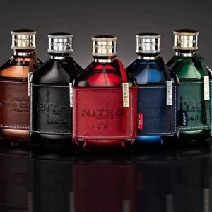 듀몬트 니트로 남성용 오드뚜왈렛 시리즈 향수 NITRO POUR HOMME 엘릭서 레드 블루 가죽 디자인 고급 럭셔리 100ml 향수