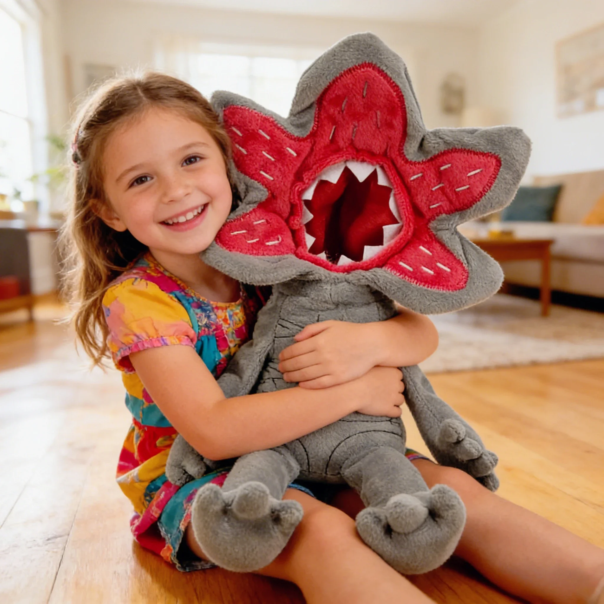 Demogorgon 플러시 장난감 만화 게임 캐릭터 인형 인형 어린이를위한 재미있는 귀여운 선물 소년 소녀 할로윈 장식