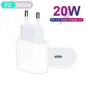 PD20W 고속 충전기 유럽 표준 플러그 어댑터 USB-C 인터페이스 20W 변장형 고속 충전 헤드