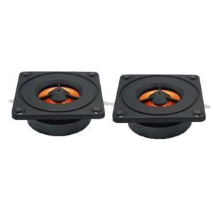 2개 2인치 52MM 미니 트위터 고음 스피커 고음질 고주파 라우드 스피커 자동차 개조 스테레오 홈시어터 오디오용