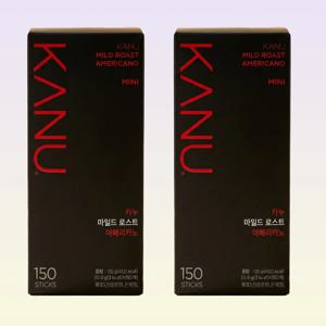 맥심 카누 미니 다크로스트 아메리카노 150T x 2통