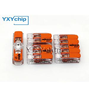 10-100PCS 원래 배선 단자 221-412 221-413 221-415 221-612 221-613 221-615 221-2411 221-2401 221-420 배선 커넥터