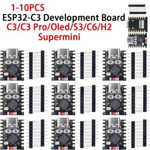 1/5/10PCS ESP32-C3 ESP32-S3 ESP32-H2 ESP32-C6 개발 보드 ESP32 SuperMini 개발 보드 Arduino XCW용 WiFi 블루투스