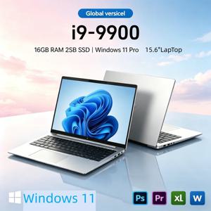 2026 레노 15.6인치 4K HD 노트북 인텔 코어 i9-9900 윈도우11 16GB 램 1TB SSD 초슬림 휴대용 게이밍 비즈니스 노트북 컴퓨터